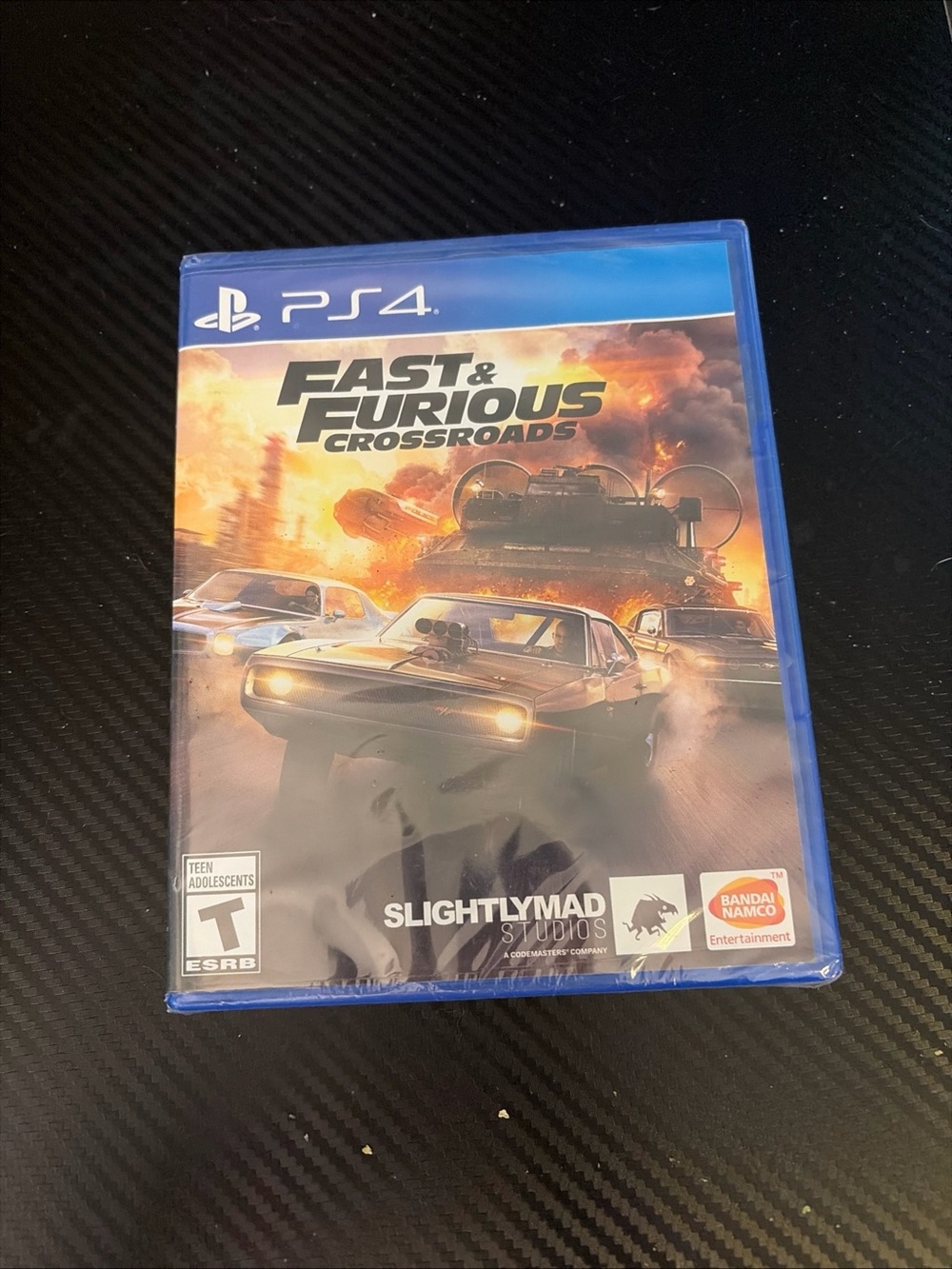 Sony PS4 Fast & Furious Crossroads – Blue Case